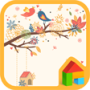 icon autumn leaves Dodol Theme